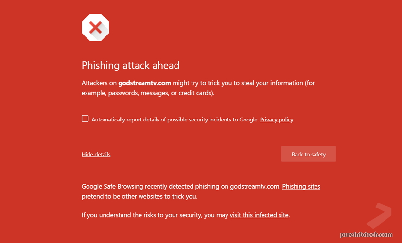 Phishing Malware Chrome Warning Large