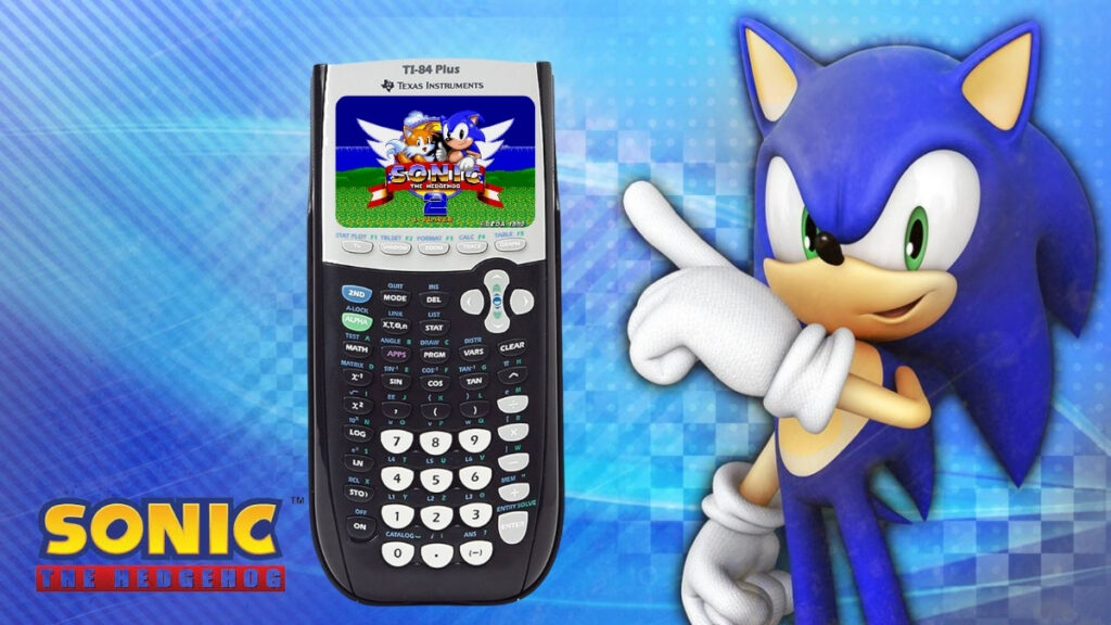 ¡Estudiantes Aburridos Se Divierten Con Sonic 2 En Calculadoras Ti 84 Plus Ce Gracias A Un Nuevo Port